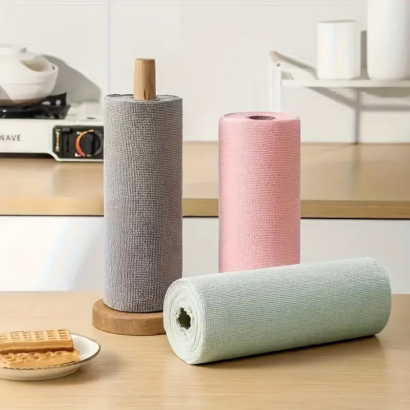 GenieShine™ Microfiber Magic Cloth Roll (25 Sheets) - GenieShine