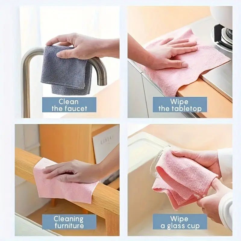 GenieShine™ Microfiber Magic Cloth Roll (25 Sheets) - GenieShine