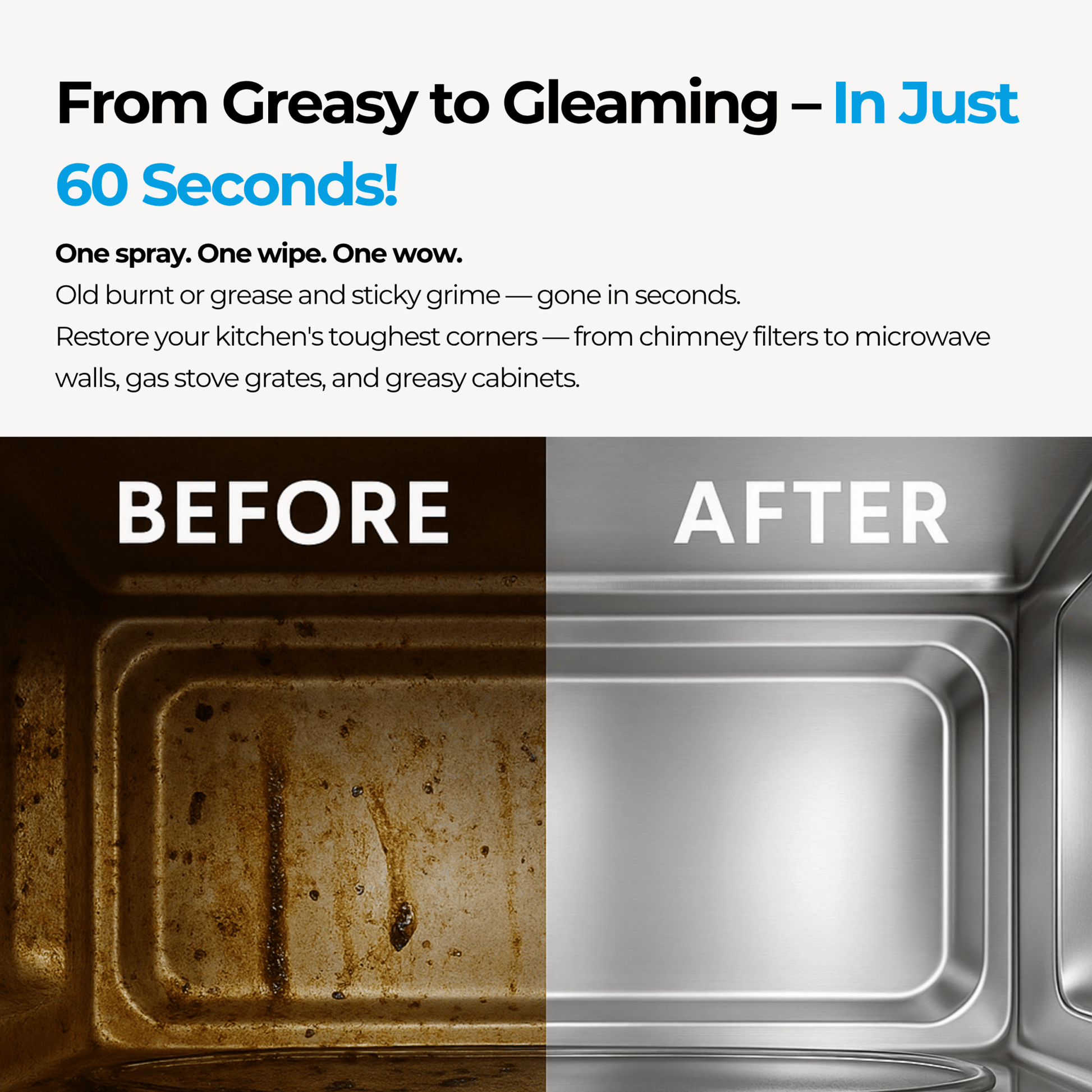 kitchen cleaning Liquid | 500ML - GenieShine