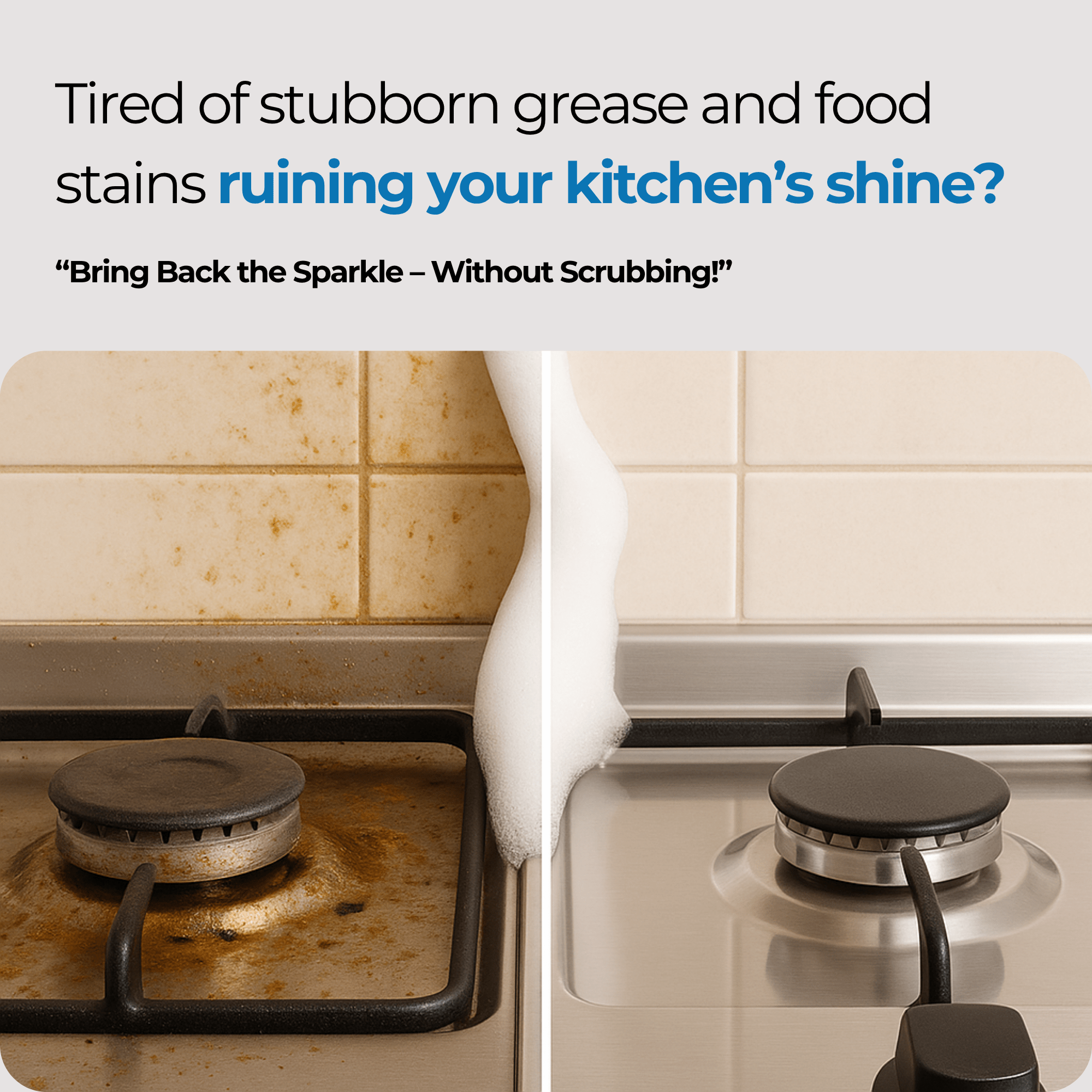 kitchen cleaning foam | 500ML - GenieShine