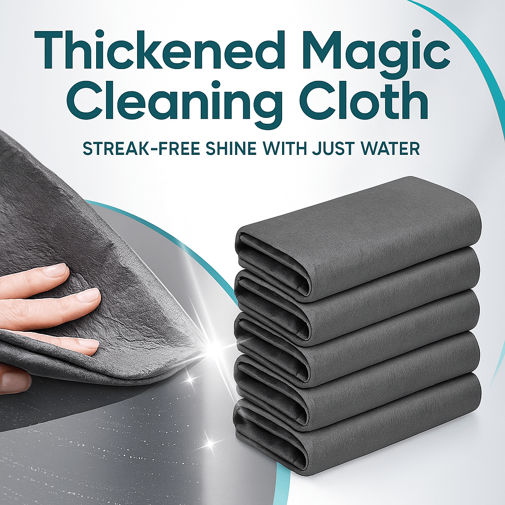 GenieShine™ Thickened Magic Cleaning Cloth - GenieShine