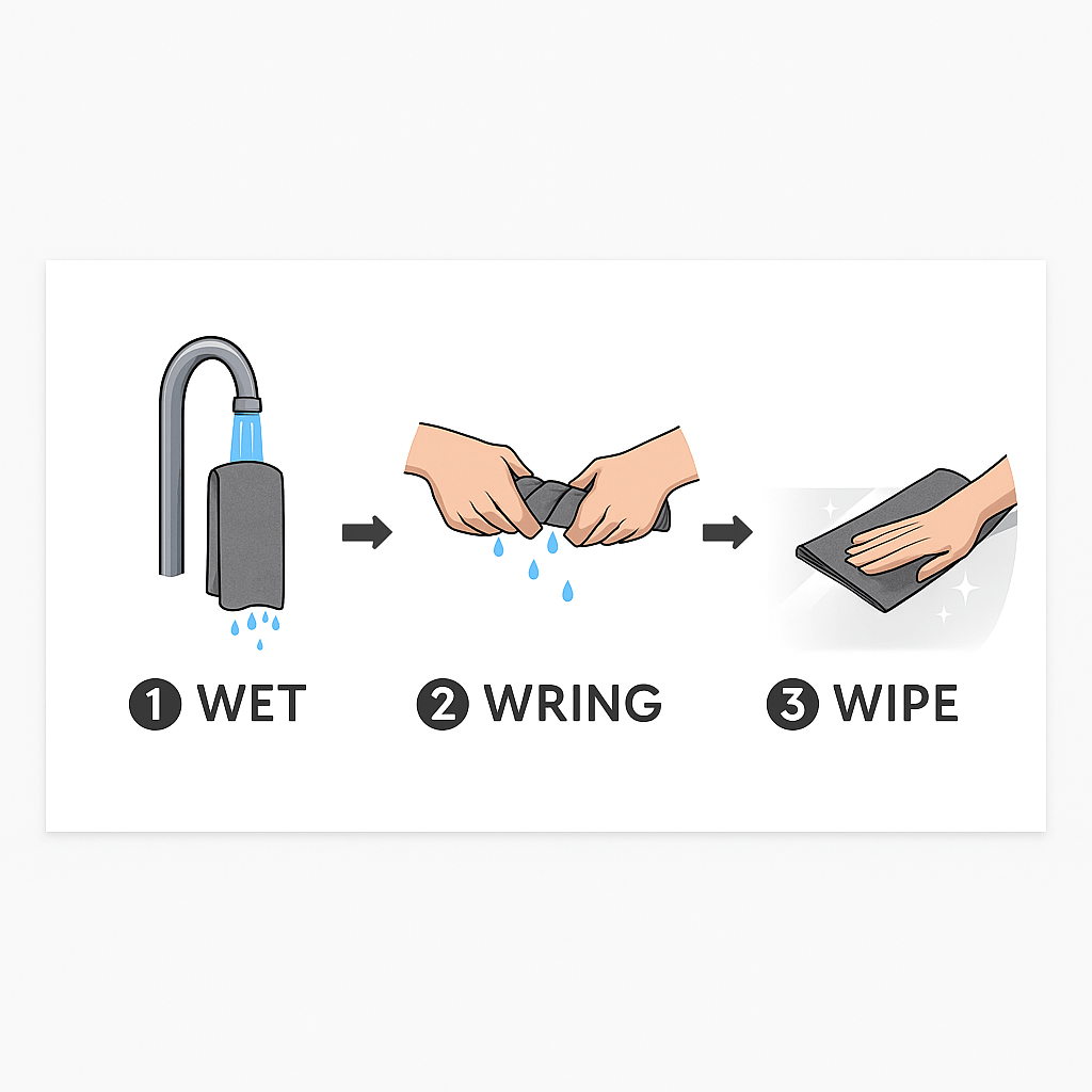 GenieShine™ Thickened Magic Cleaning Cloth - GenieShine